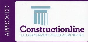 Constructionline approved contractor